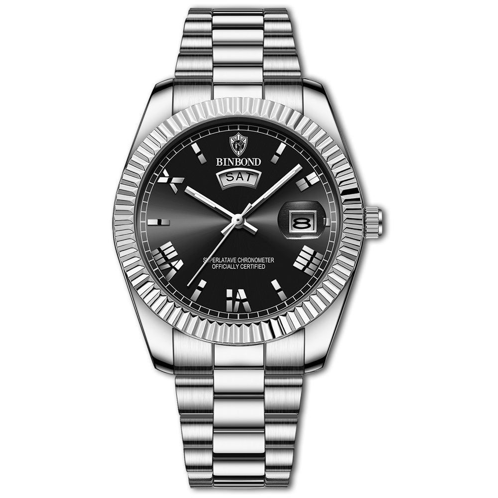 Mens Luxury Quartz Watch Elegant Analog Dress For Business Professionals Timeless Versatile