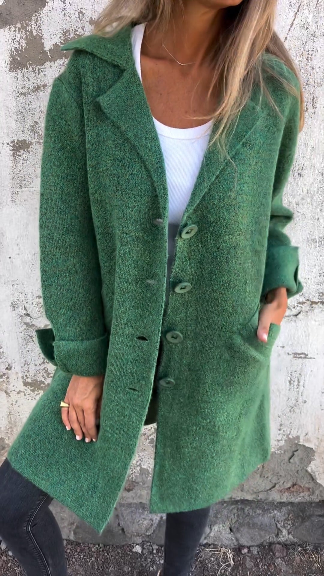 Fiona | Stylish long coat for women