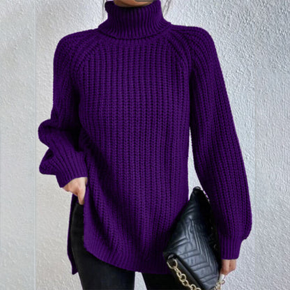 Wool Turtleneck Sweater For Cold Weather Warmth And Comfort A Thick Soft Knit That Breathes Easy