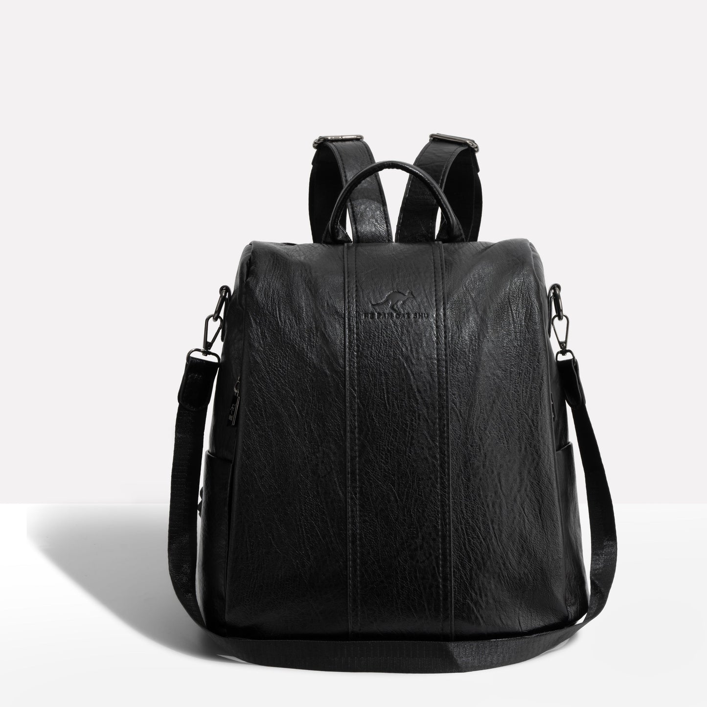 Women's Anti-Theft Leather Backpack