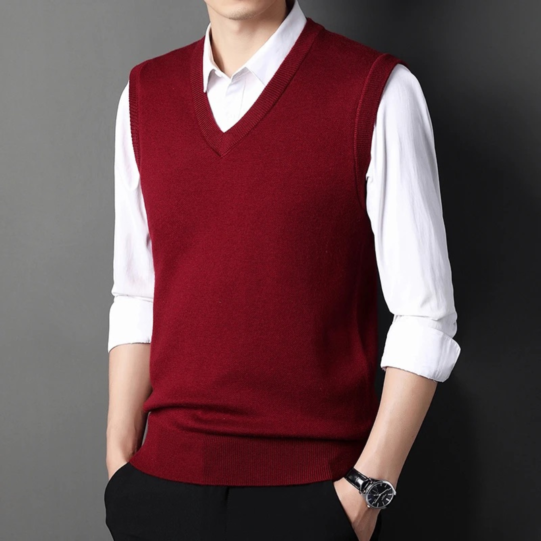 Harrison Solid Sweater Vest