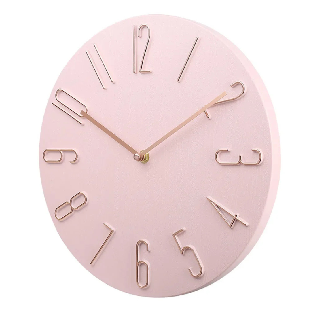 Kiklos Elegant Wall Clock With Colorful Design For Modern Living Rooms Large Precise Time Display
