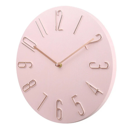 Kiklos Elegant Wall Clock With Colorful Design For Modern Living Rooms Large Precise Time Display