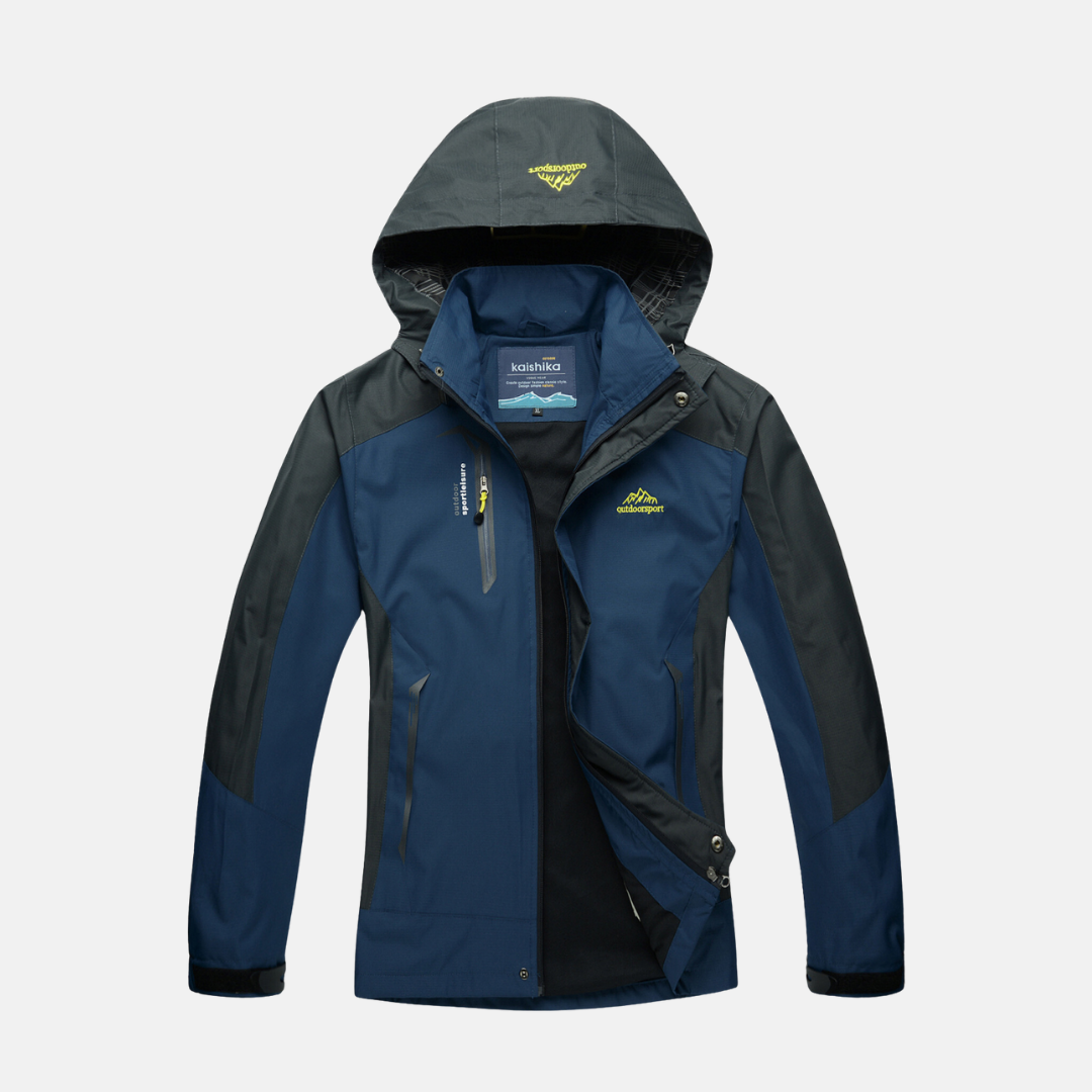 Women’s Jacket - Stand Collar Hood - Full-Zip Closure