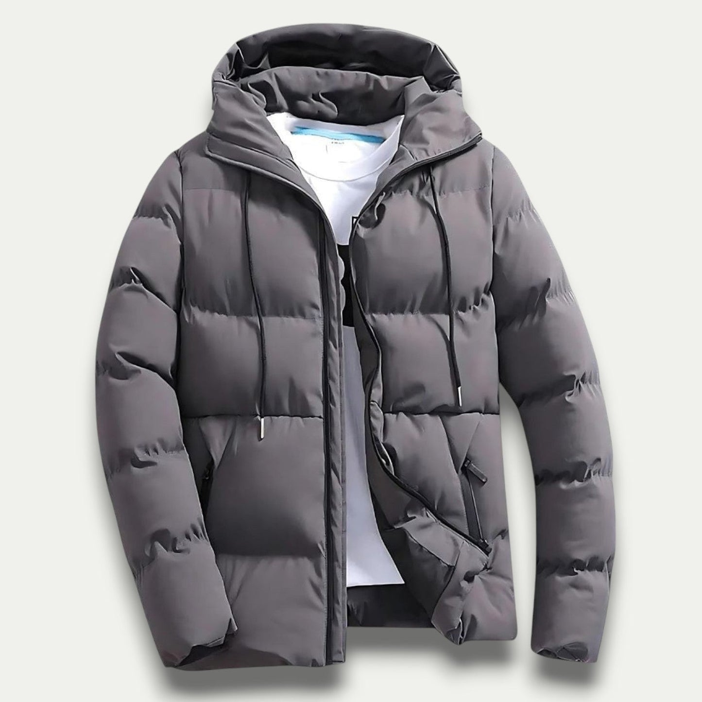 Men's Waterproof Winter Parka Jacket With Warm Lining And Weatherproof Protection