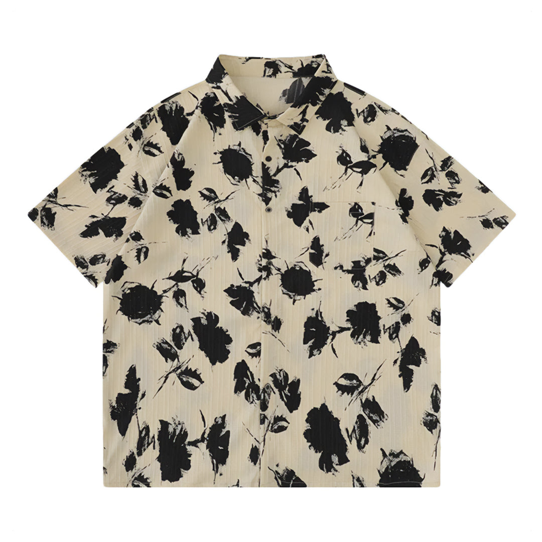 Midnight Flora Shirt