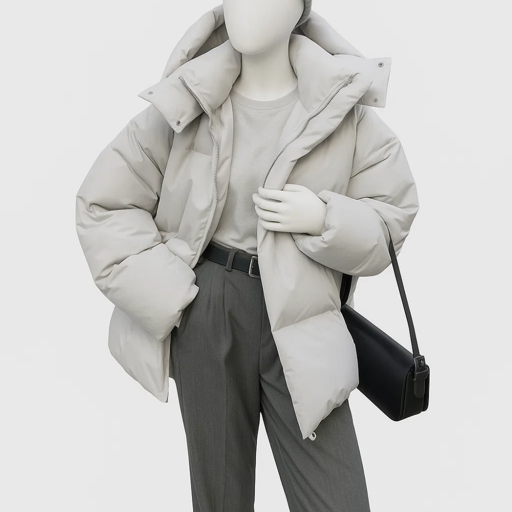 Women’s Short Puffer Jacket | Lightweight