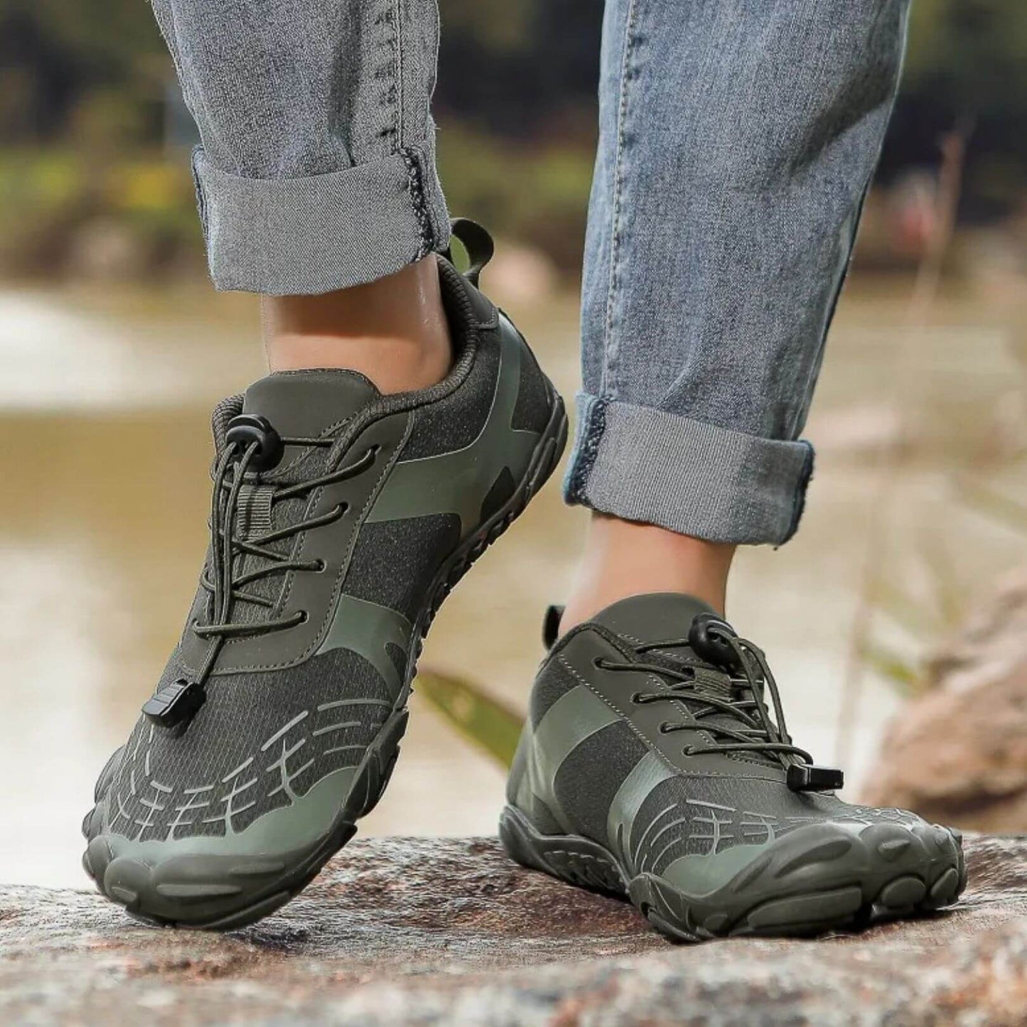 Barefoot Inspired Unisex Trainers With Wide Toe Box And Zero Drop Mesh Upper Breathable For Natural Movement
