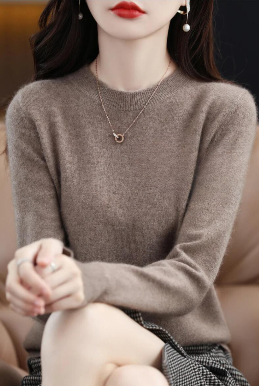 Daina | Classic wool sweaters for women