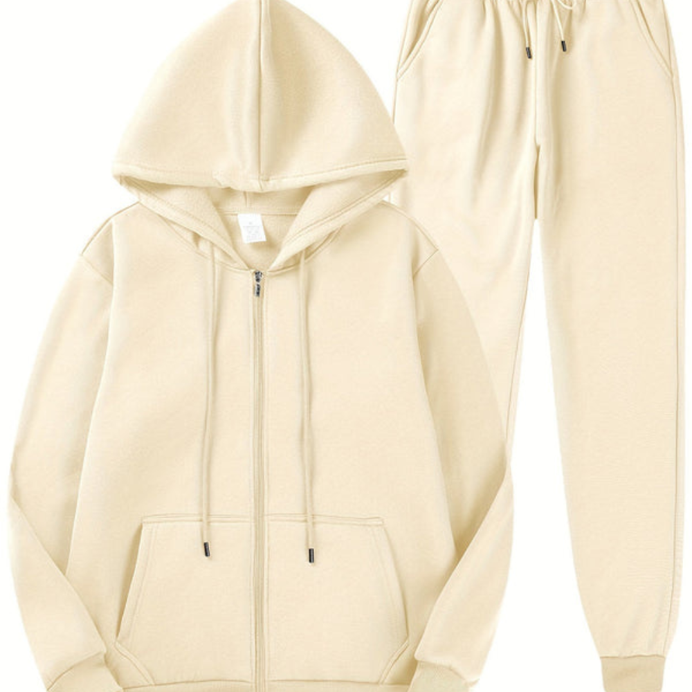 Men's Everyday Zip Hoodie With Soft Breathable Fabric Full Zip Adjustable Hood All Day Comfort