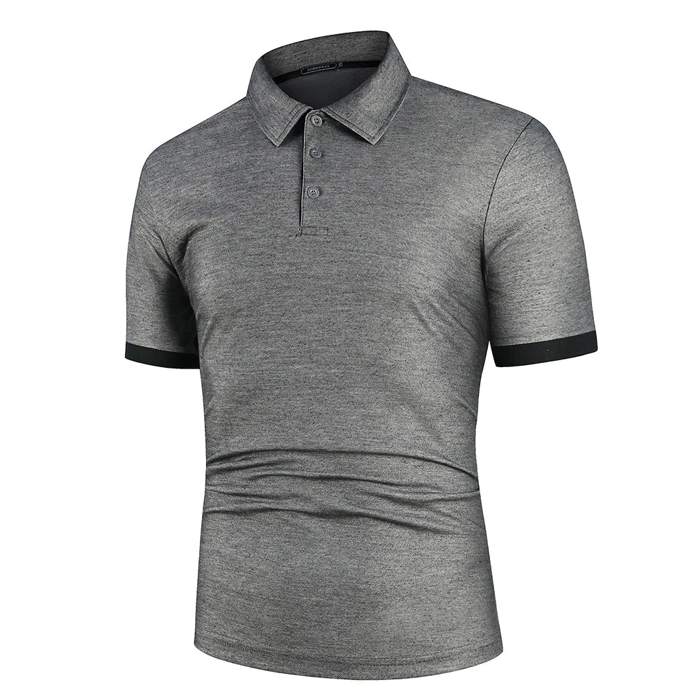 Mens Slim Fit Polo Shirt By Tight Sharp Look Effortless Style For Everyday Casual Wear