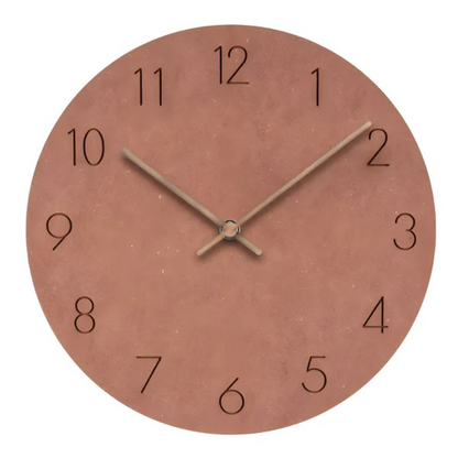 Nork Minimalist Wooden Wall Clock With Silent Precision For Modern Homes A Timeless Statement Piece