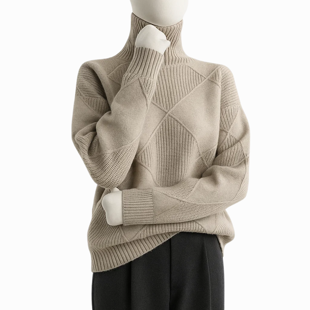 Women’s Ribbed Knit Sweater |Stylish