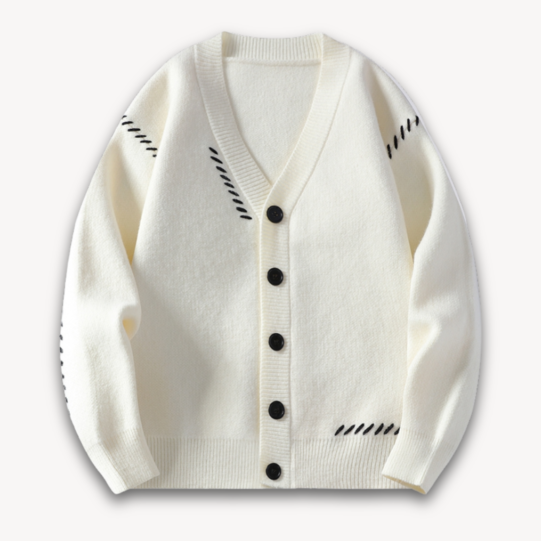 Men's Stylish Casual Button Up Sweater for Men Versatile Professional and Everyday Wear