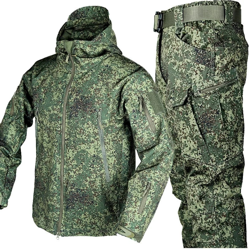 Men's Outdoor Winter Suit With Structured Fit For Cold Weather Urban And Trail Ready