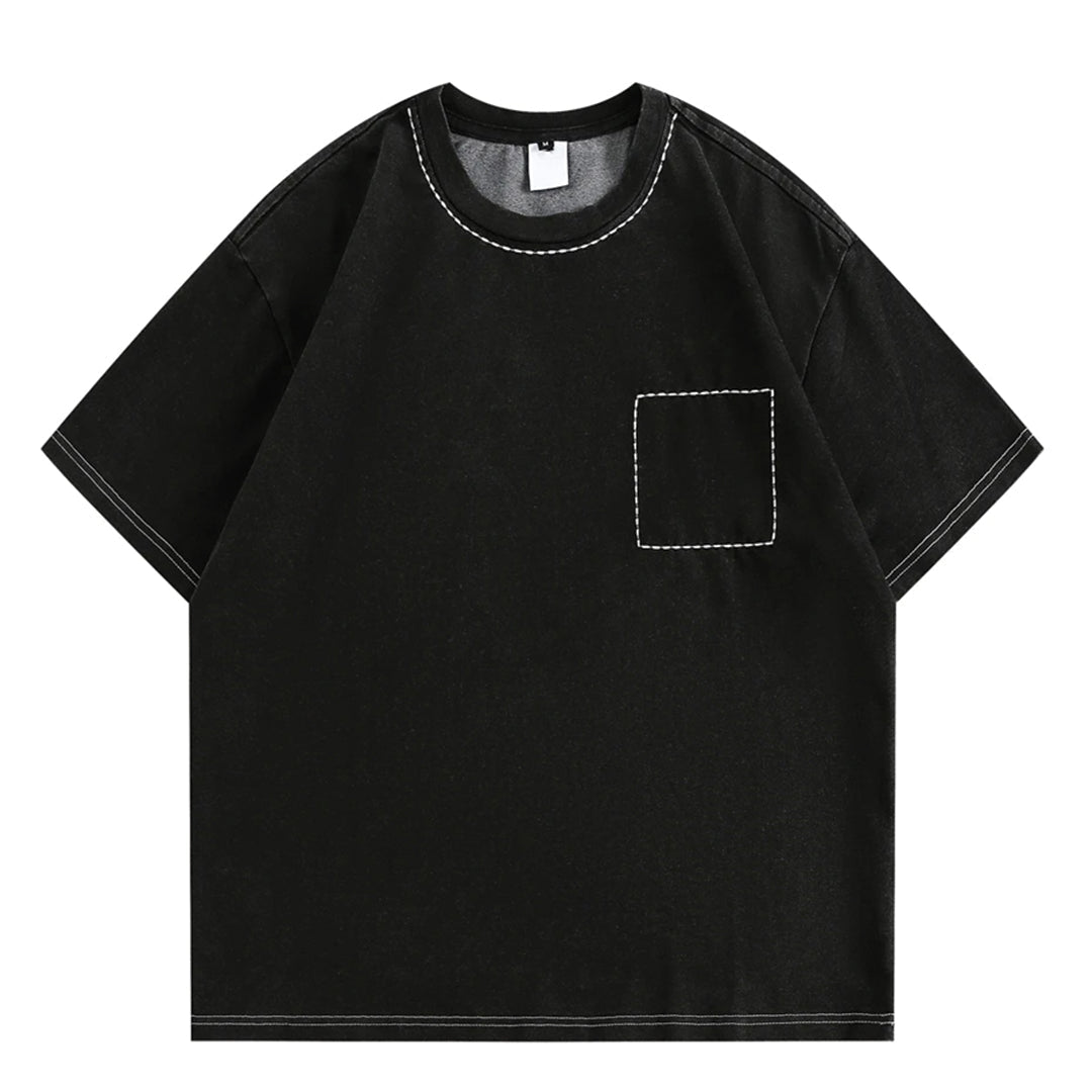 Denim Stitch Tee