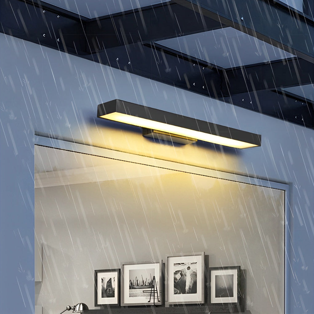 Black stainless steel outdoor wall light