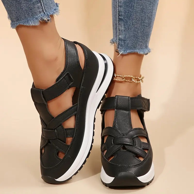 Women's orthopedic sandals for walking | crisscross straps