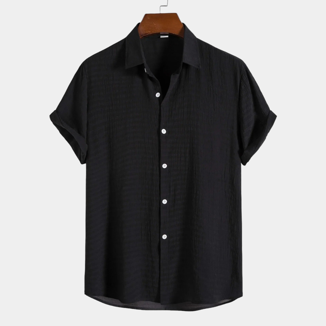 TrendAura | Refined Men's Shirt | Short Sleeves
