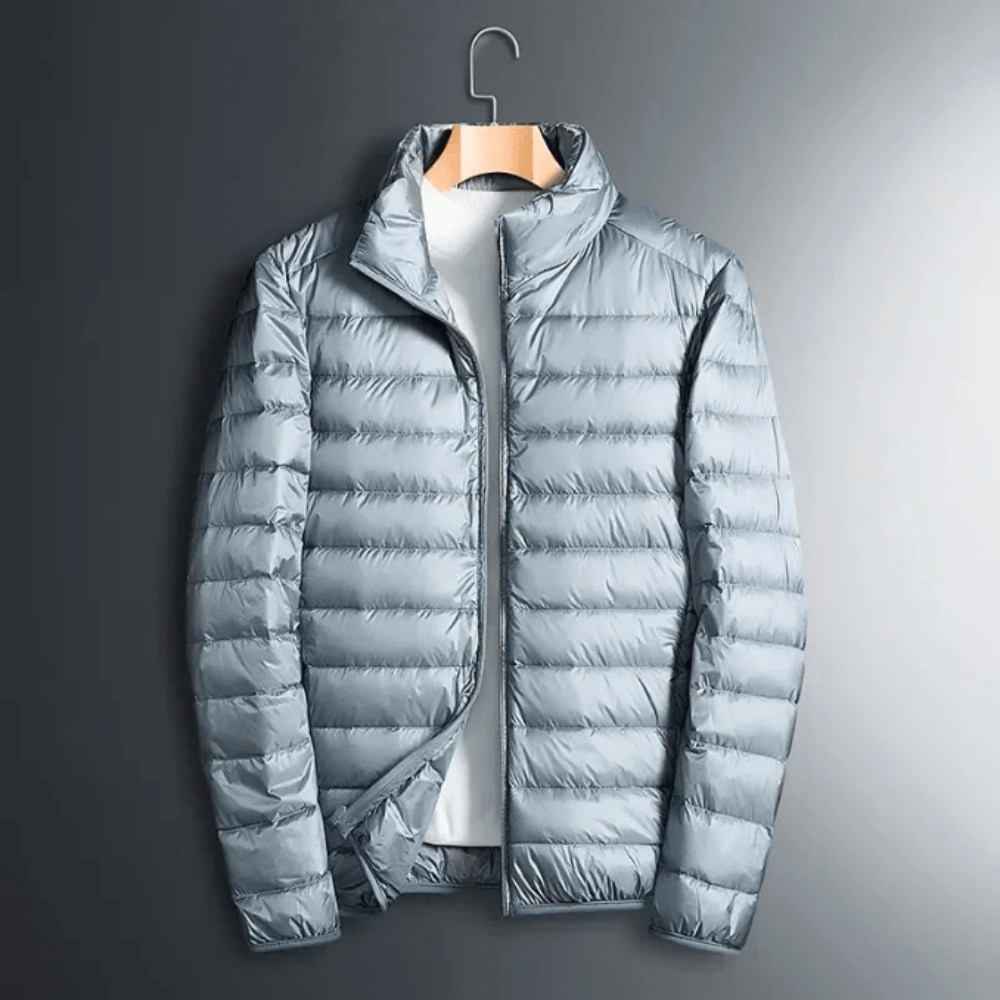Mens Thermal Puffer Jacket Waterproof Insulated Warmth All Weather Performance Coat