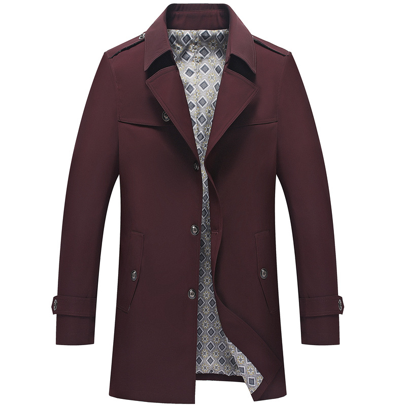 Maxi Winter Trench Coat For Men With Timeless Style And Premium Craftsmanship For Office And Travel
