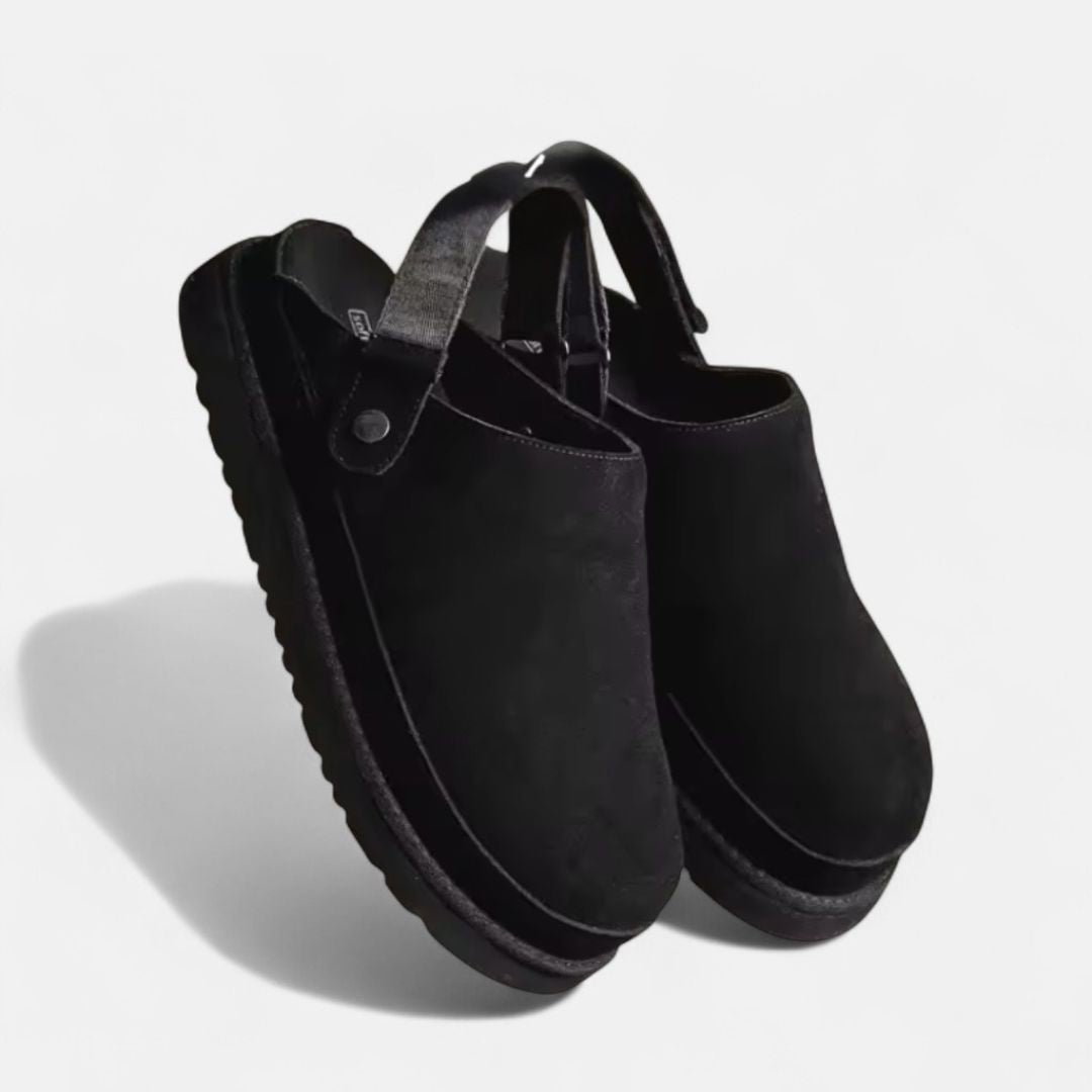 Ancienne Monde | Men's leather slippers - Premium comfort velvet