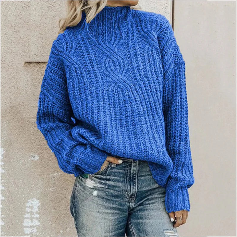 Chic and Cozy Ladies Jumper Winter Knit for All Occasions Timeless Cozy Style for Everyday and Formal Wear