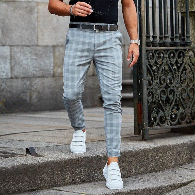 Mens Chinos Casual Slim Fit Trousers For Modern Gentlemen Versatile Colors Beige Grey Black For Everyday Comfort