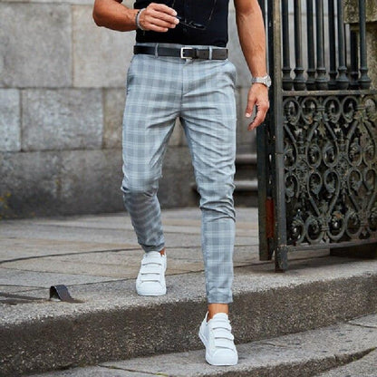 Mens Chinos Casual Slim Fit Trousers For Modern Gentlemen Versatile Colors Beige Grey Black For Everyday Comfort