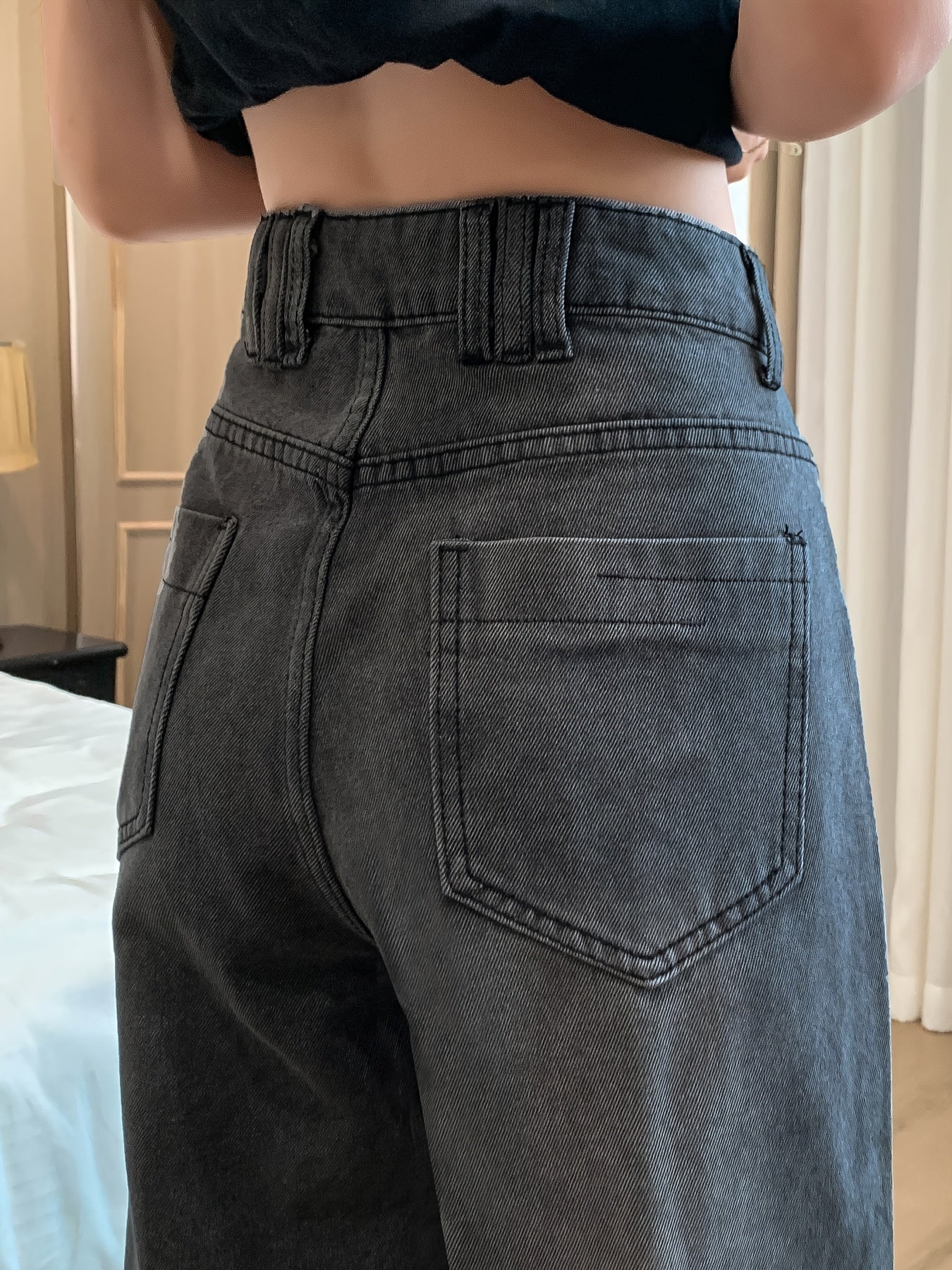 Womens Wide Leg Trouser | Vintage Jeans