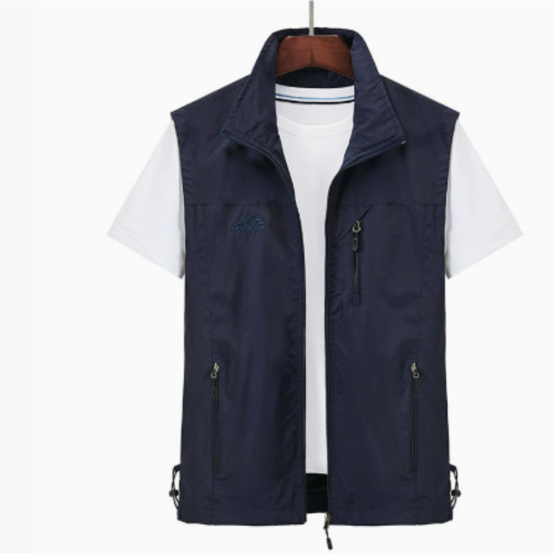 Men's Outdoor Gilet Half Zip Lightweight Layer For Hiking And Running Ready Durable For Active Outdoor Enthusiasts