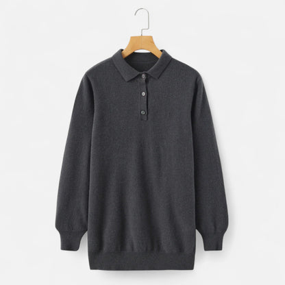 Ancient World | Men's Merino Wool Polo Collar Sweater