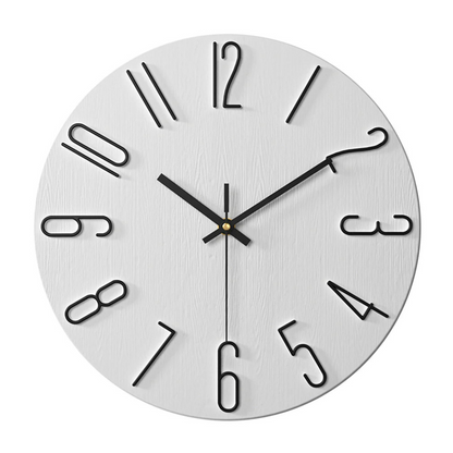 Noble Modern Wall Clock For Living Room Precision Timekeeping Minimalist Elegant Home Accent For Design Lovers