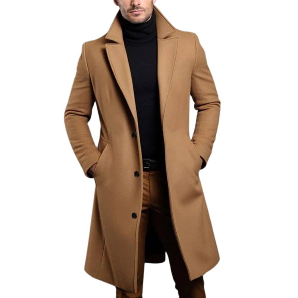 Mens Look Overcoat Winter Style For Men Effortlessly Sharp With Structured Lines And Modern Details