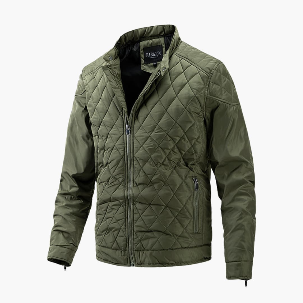 Versatile Men's Casual Quilted Jacket Lightweight Warmth Without Bulk For Everyday Office Wear