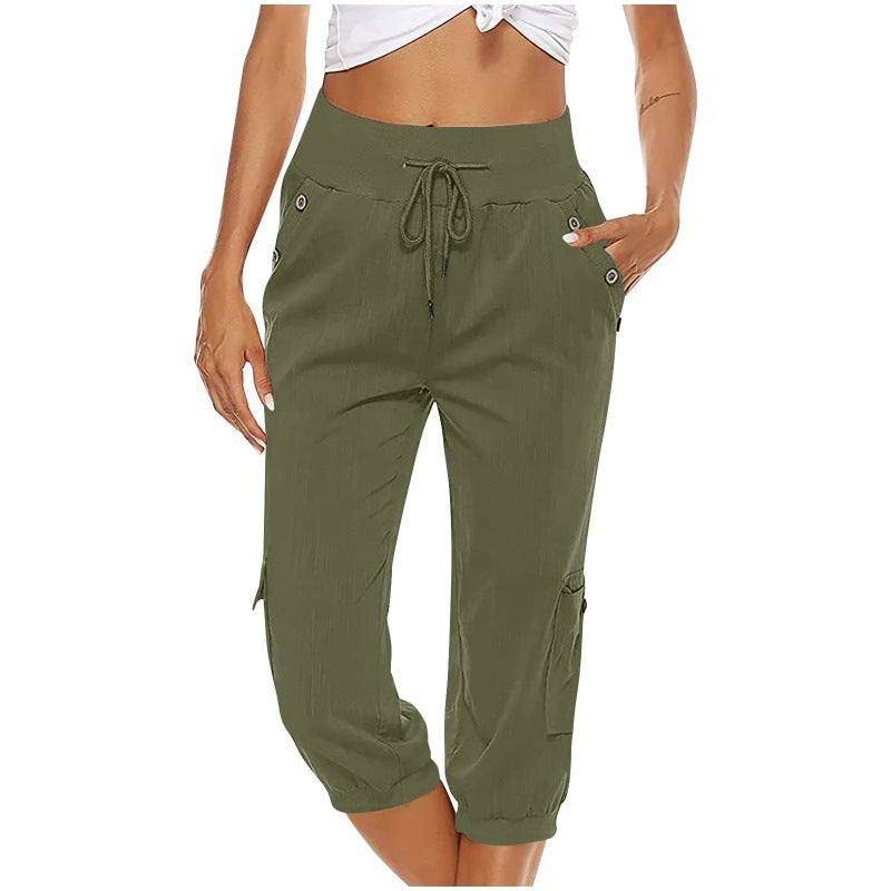 Juliet Cotton Linen Shorts With Cargo Pockets For Women Casual Comfort And Everyday Travel Ready