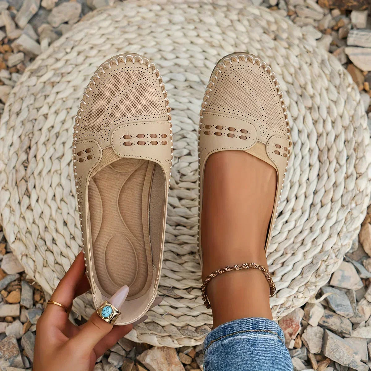 Women's Stylish Footwear with Supportive Design and Comfortable Fit - TrendAura