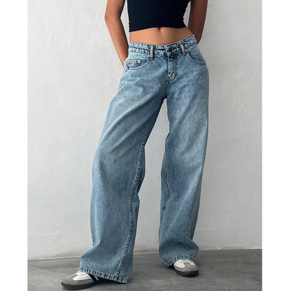 Jasmine Women's Wide Leg Denim Pants For Women, Comfortable Flattering Fit, All Day Comfort