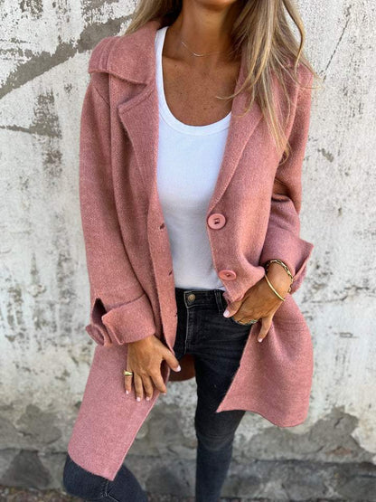 Fiona | Stylish long coat for women