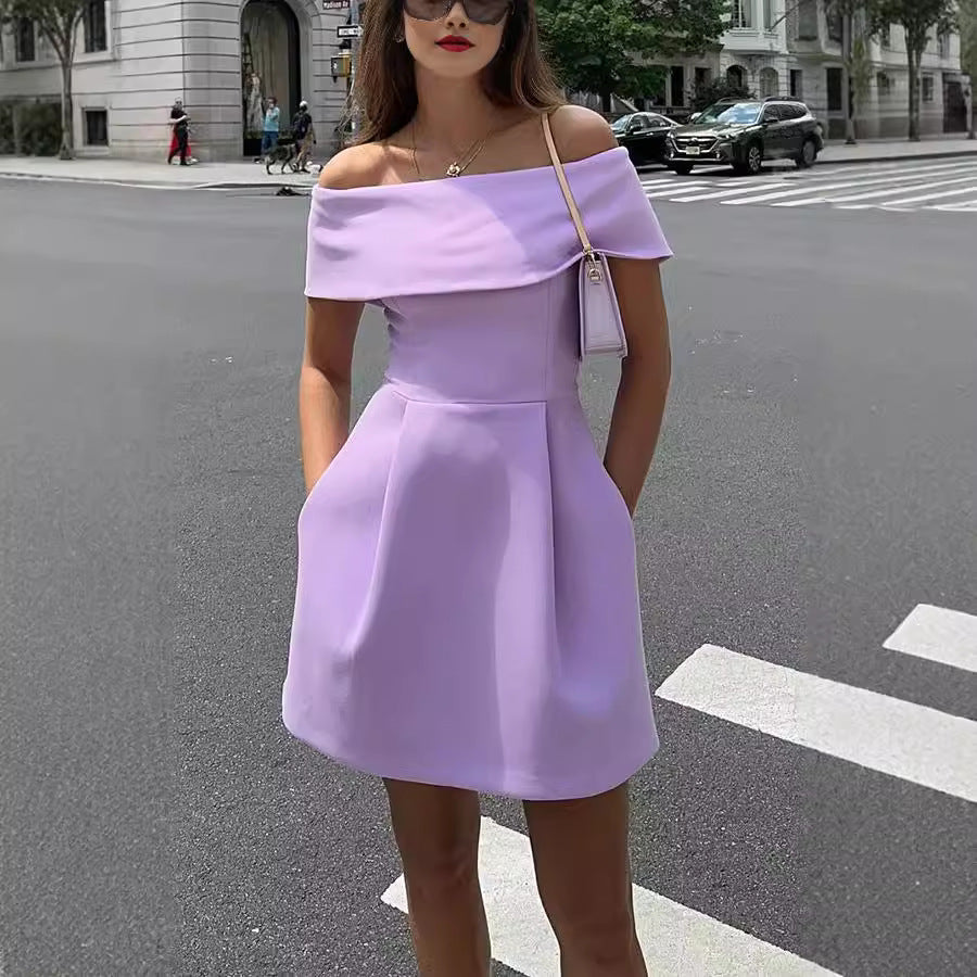 Maria Off Shoulder Dress For Women Chic Flattering Comfort