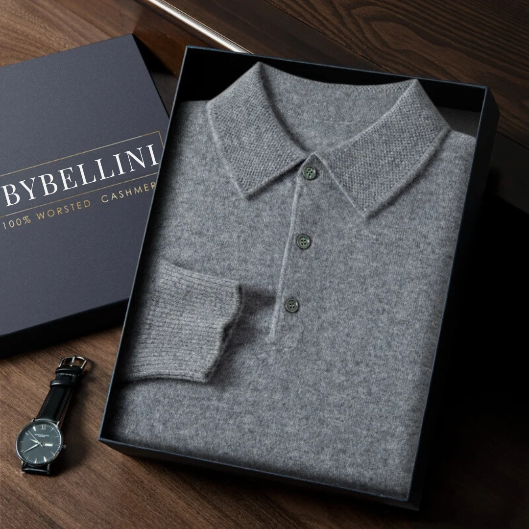 Polo Shirt For Men Breathable Natural Fabric With Ribbed Collar And Cuffs Versatile Smart Casual To Weekend Wear