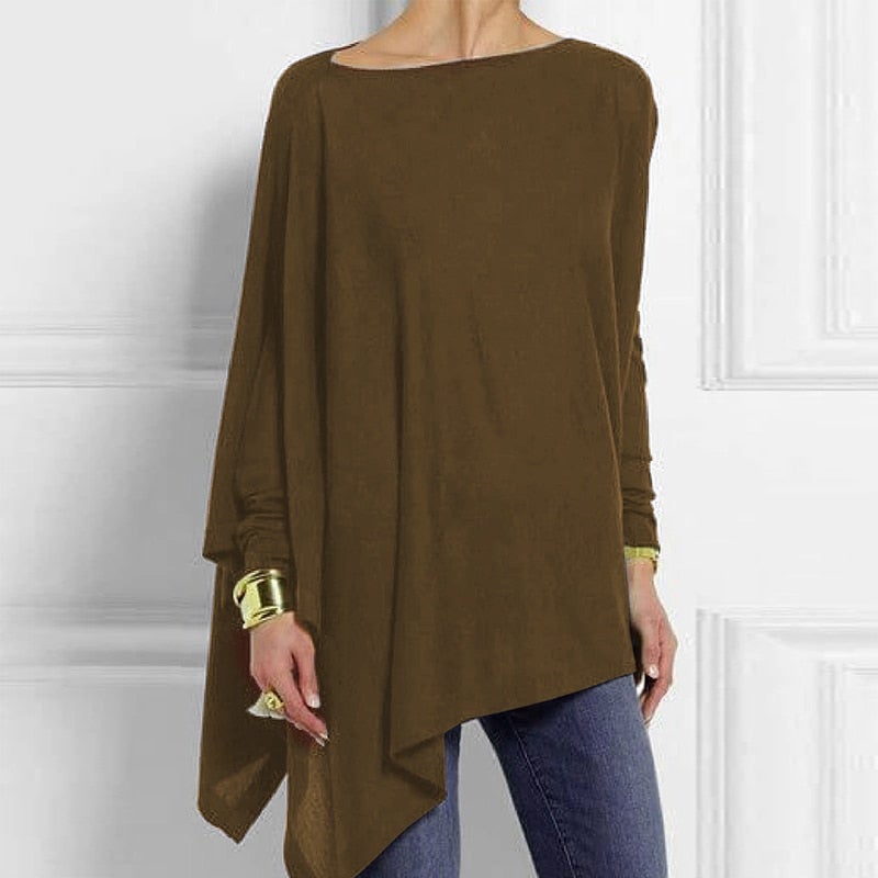 Aliona | Elegant Round Neck and Long Sleeves