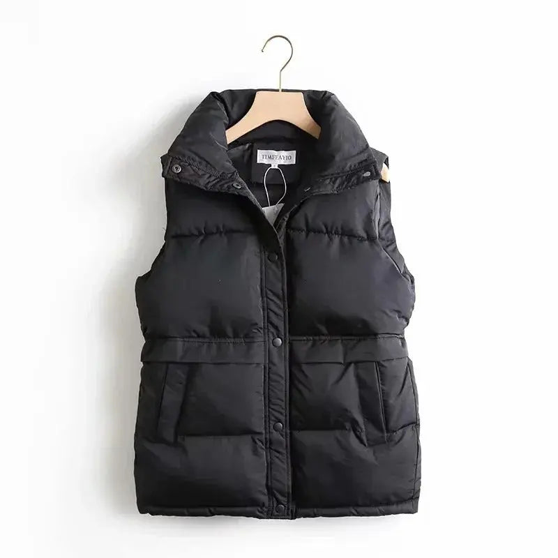 Elise Lightweight Quilted Vest For Women Chic Warm Layer Versatile Wardrobe Perfect For Layering In Cold Weather