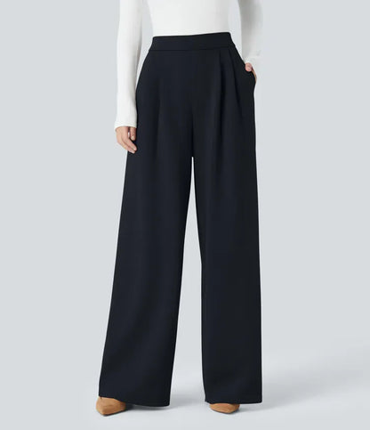 Marit High Waist Pants For Women Classic Elegant Fit With All Day Comfort Ideal For Office And Everyday Wear