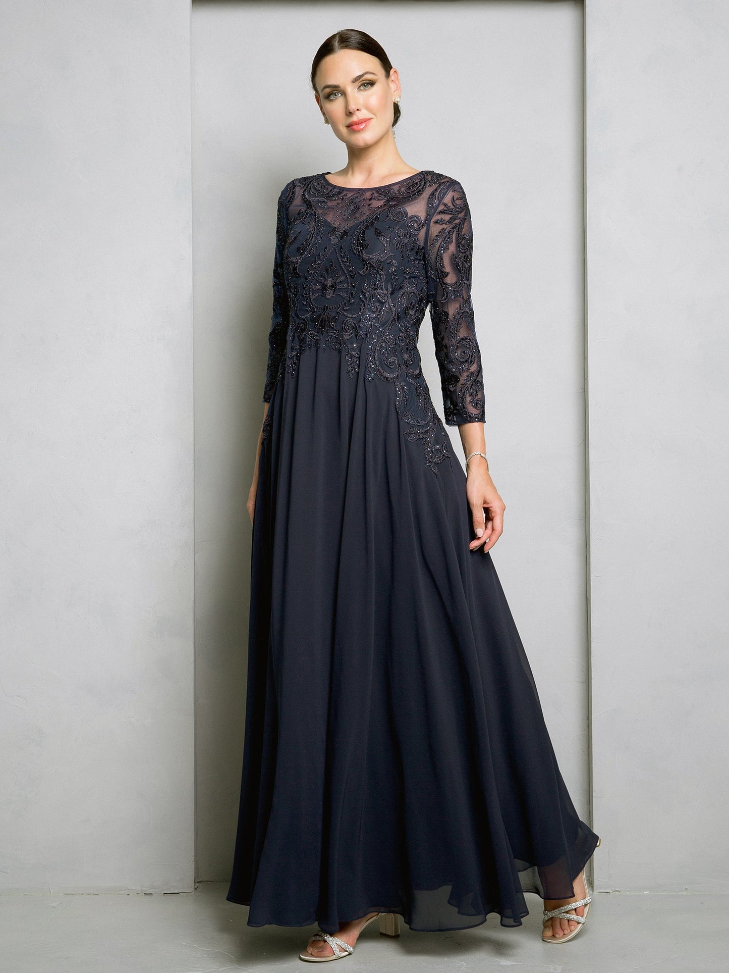 Eva Fashion 5248 Long Formal Mother of the Bride Dress