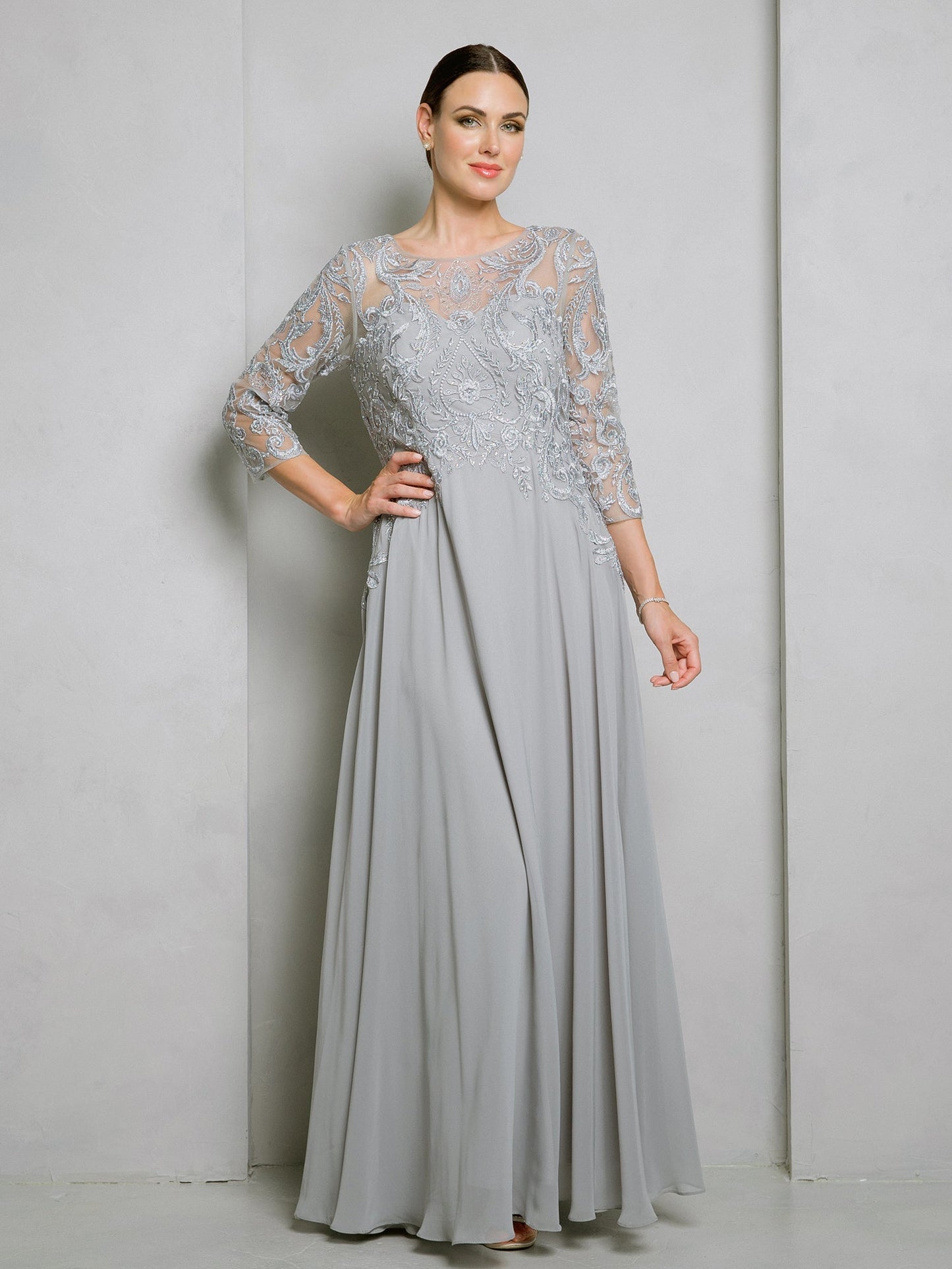 Eva Fashion 5248 Long Formal Mother of the Bride Dress