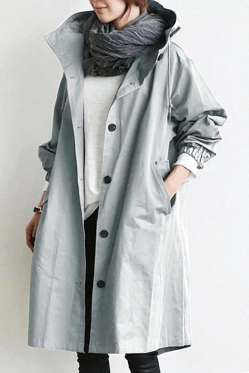 Lynda Long Hooded Coat For Women With Modern Versatile Style And Cozy Comfort For Winter Weather