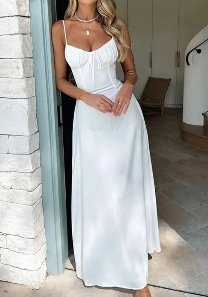 Women's Summer Strappy Dress | Midi