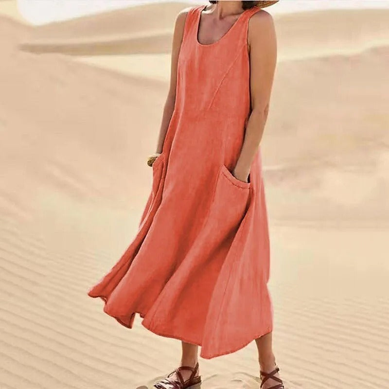Zoë | Stylish Linen Dress for Women
