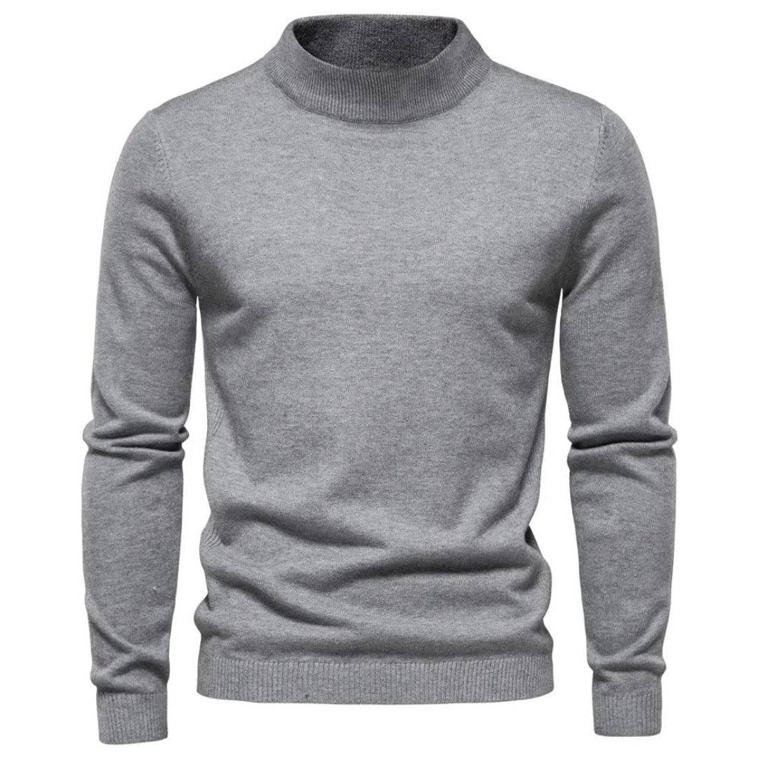 Warm winter turtleneck pullovers for men | Long sleeves